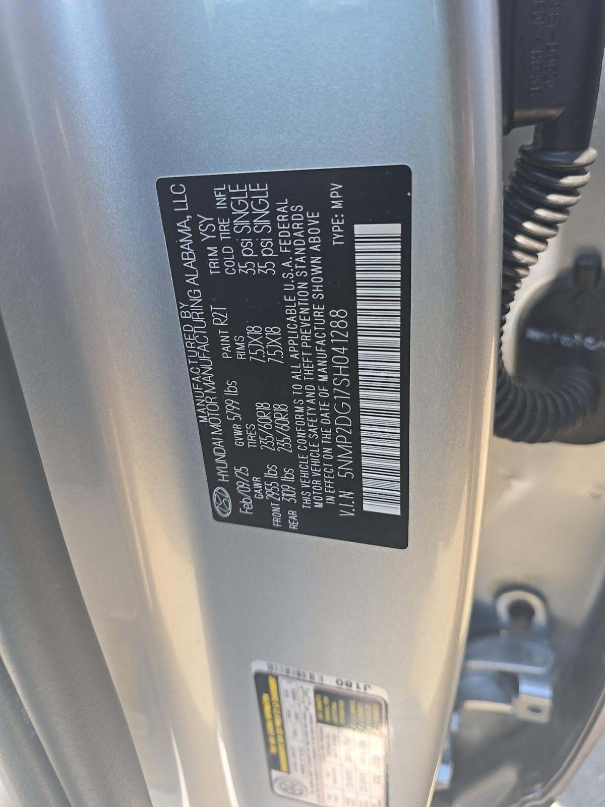 2025 Hyundai Santa Fe Hybrid SEL AWD