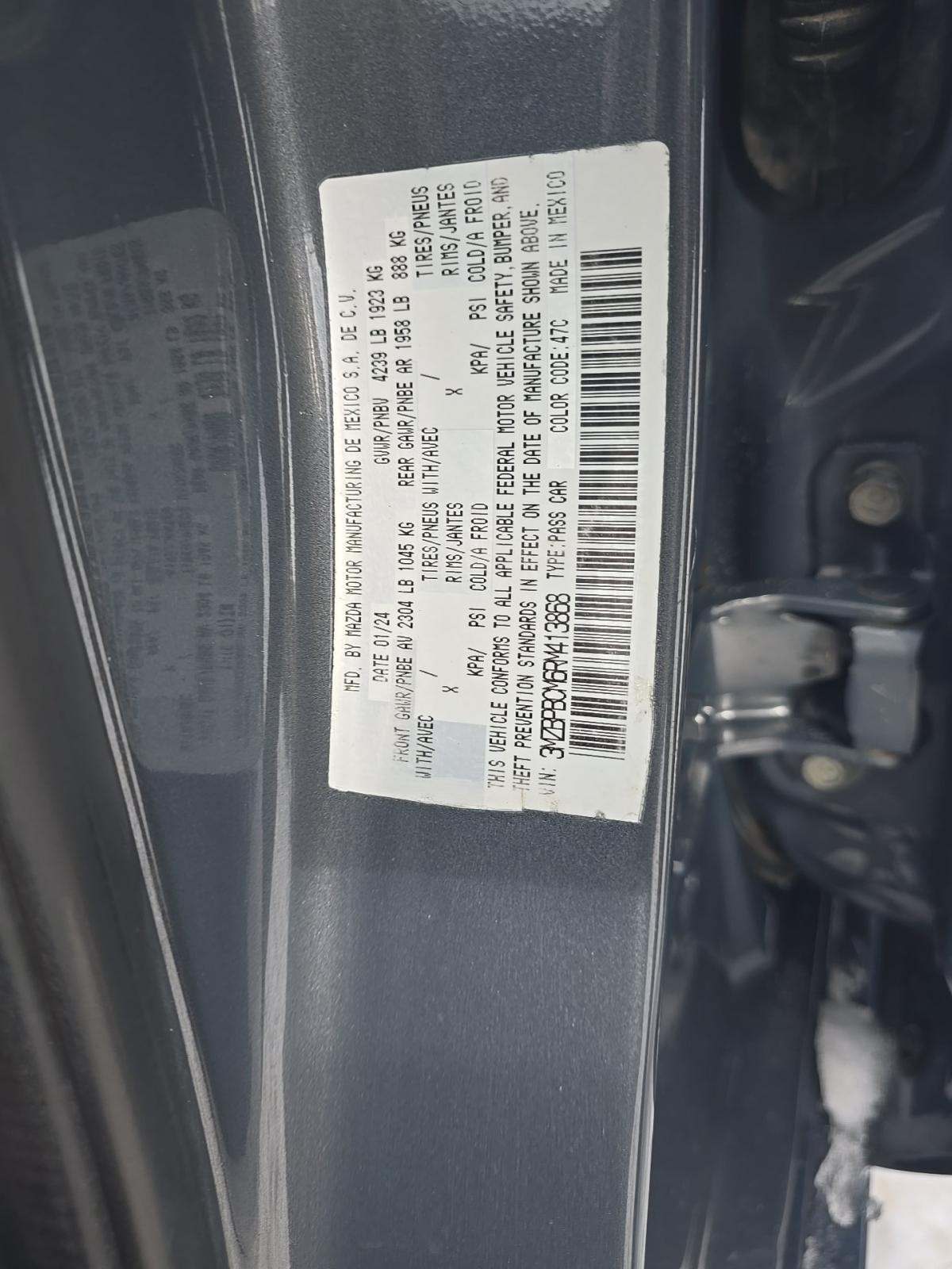 2024 MAZDA MAZDA3 2.5 S AWD