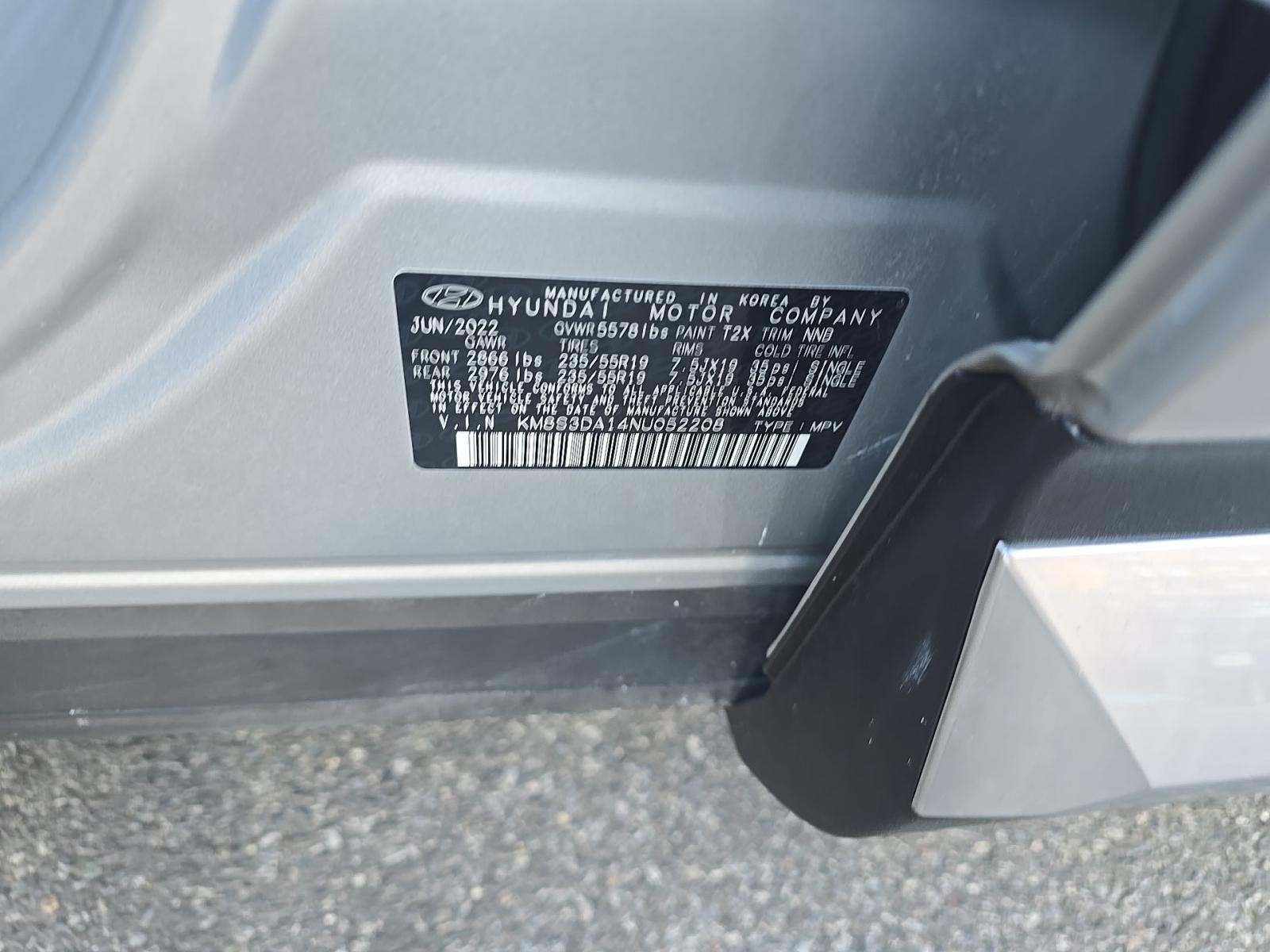 2022 Hyundai Santa Fe Hybrid SEL Premium AWD