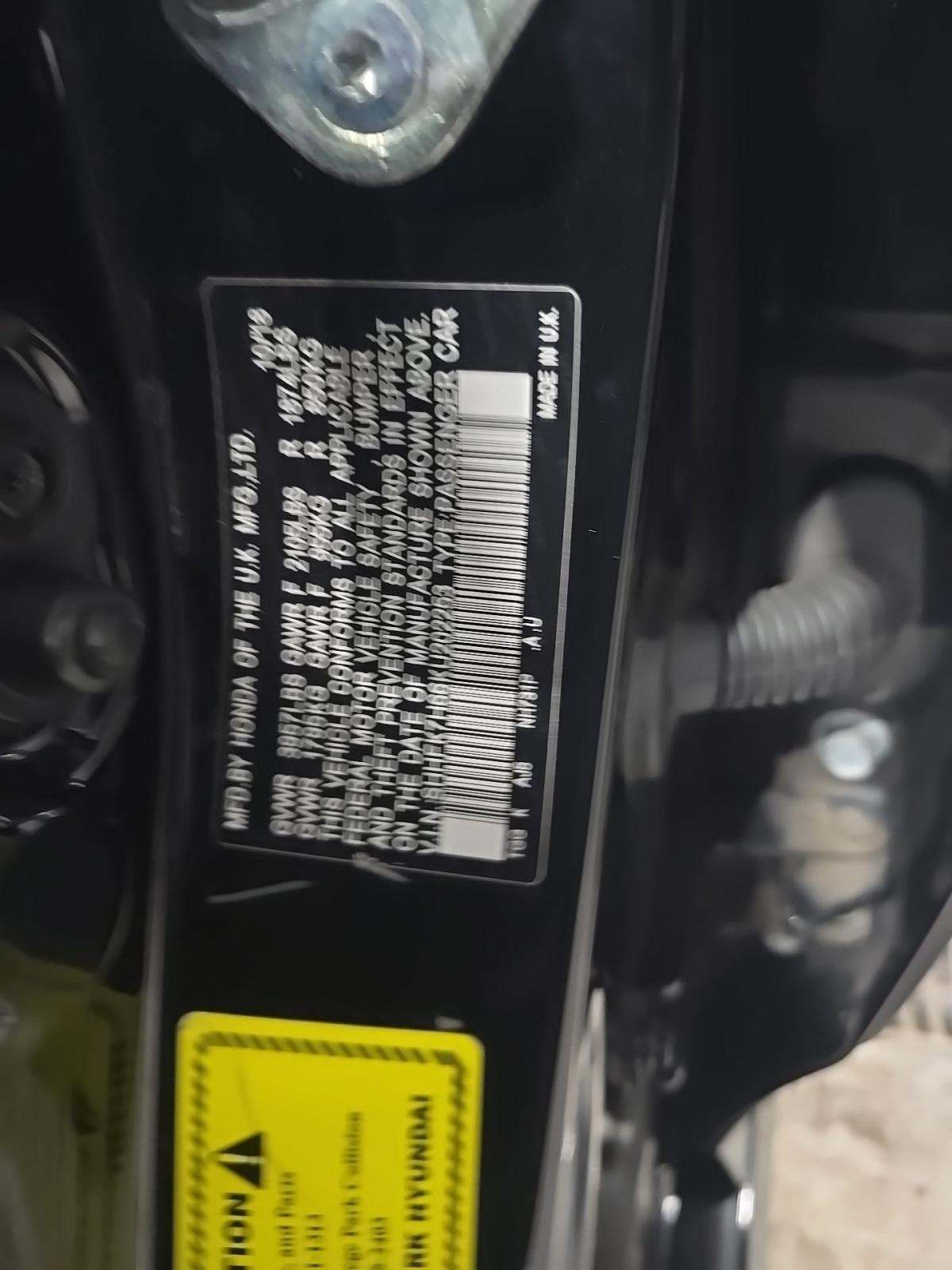 2019 Honda Civic EX FWD