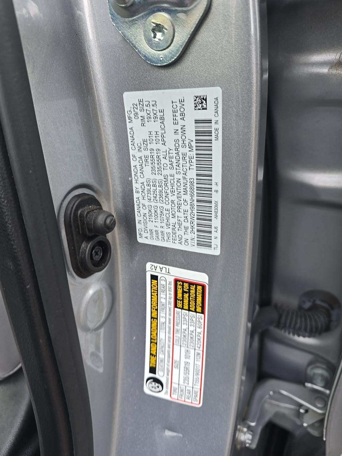 2022 Honda CR-V Touring AWD