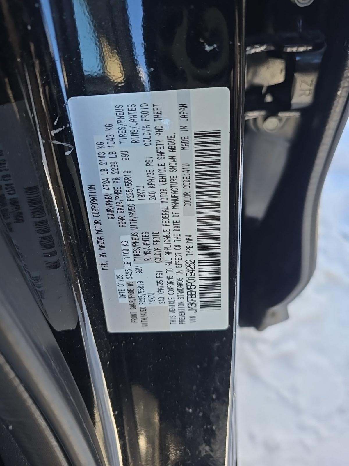 2023 MAZDA CX-5 2.5 S Premium Plus Package AWD