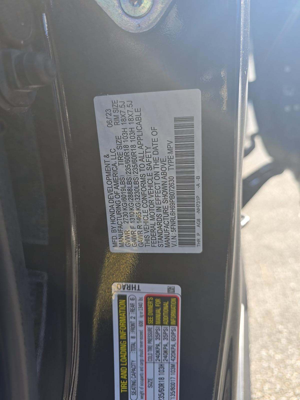 2023 Honda Odyssey EX-L FWD