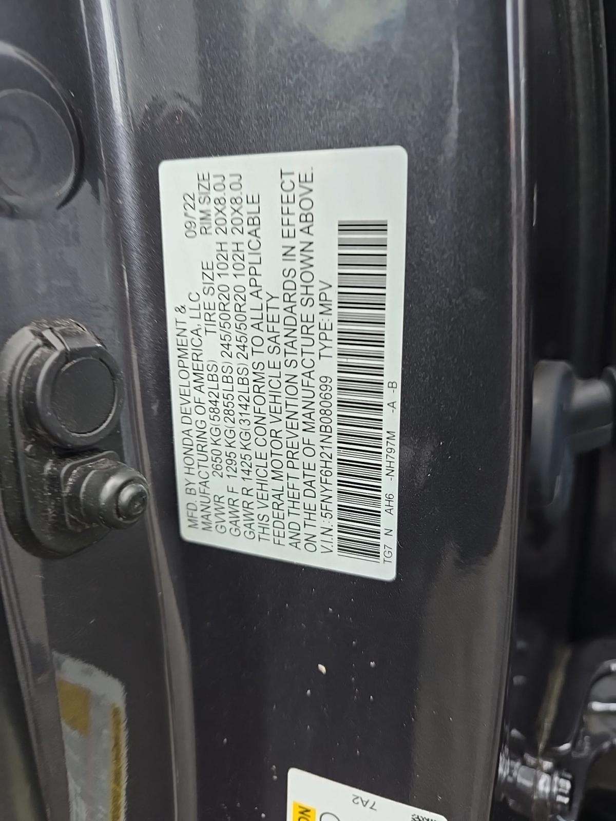 2022 Honda Pilot Special Edition AWD