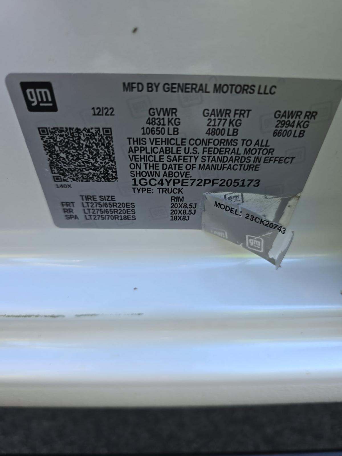 2023 Chevrolet Silverado 2500HD LTZ AWD