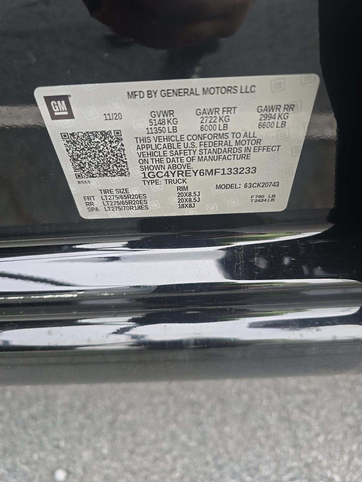 2021 Chevrolet Silverado 2500HD High Country AWD