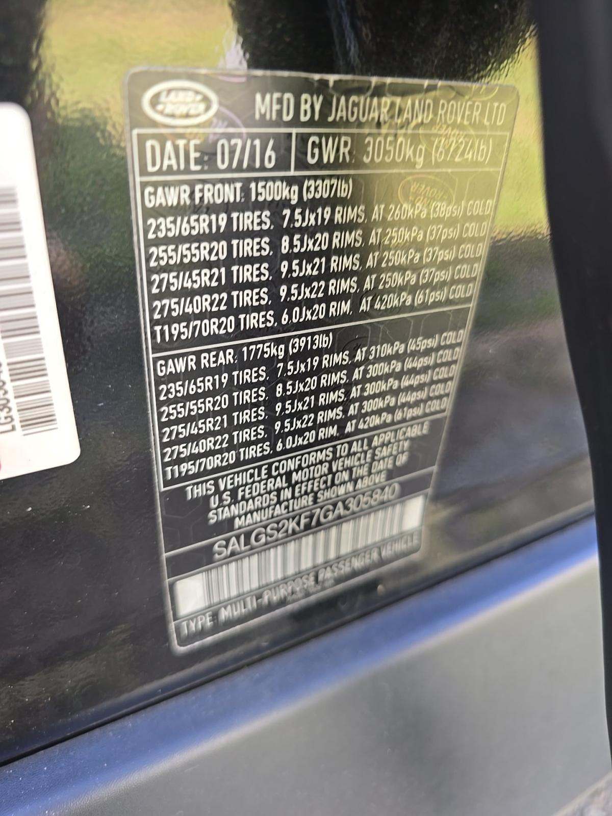 LAND ROVER RANGE ROVER - 5