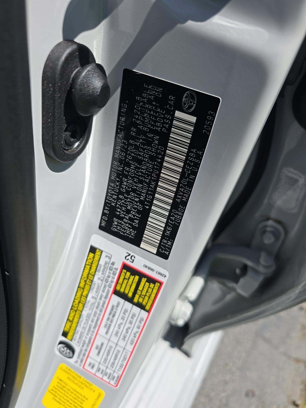 2023 Toyota Camry SE FWD