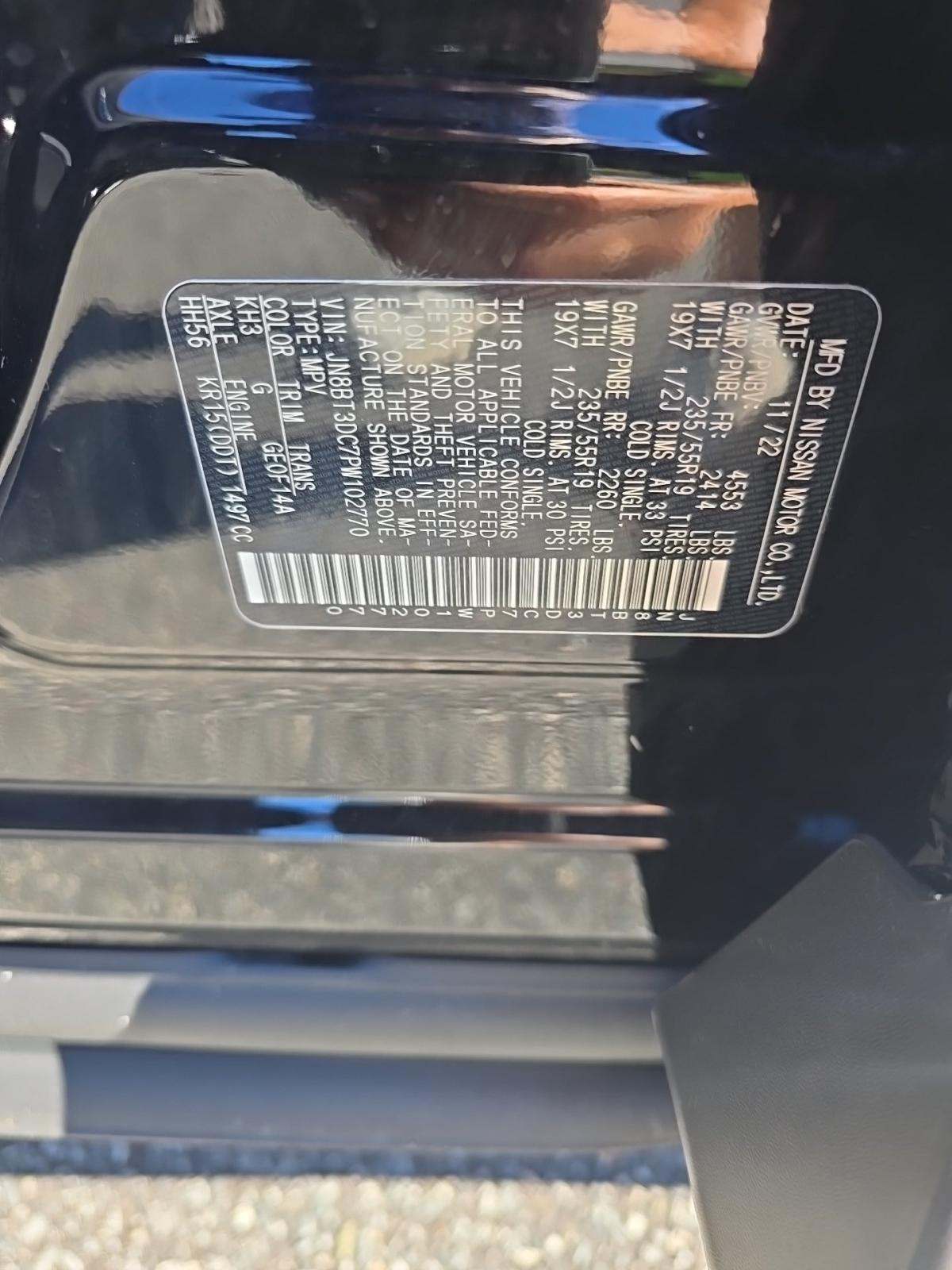 2023 Nissan Rogue Platinum FWD