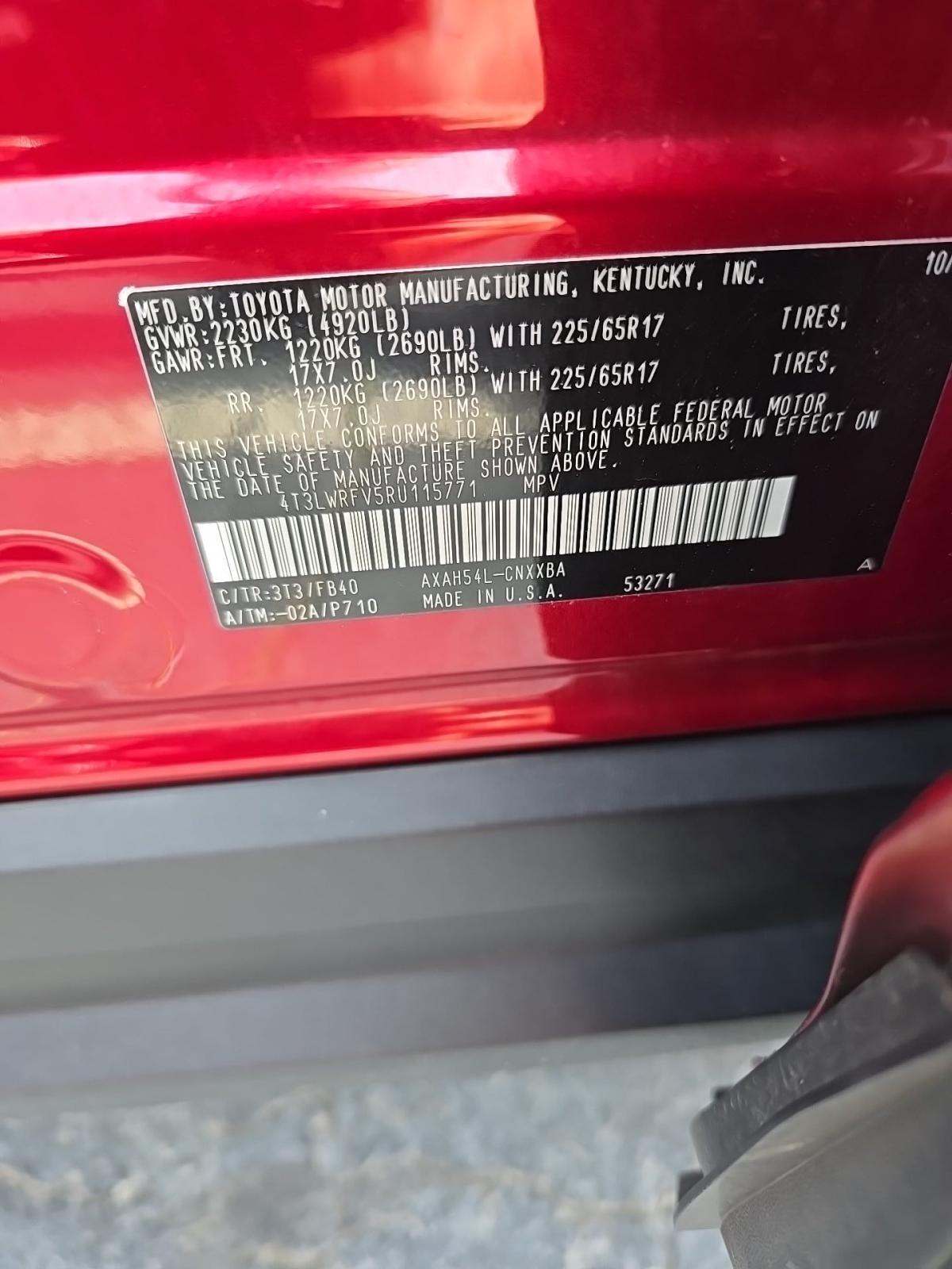 2024 Toyota RAV4 Hybrid LE AWD