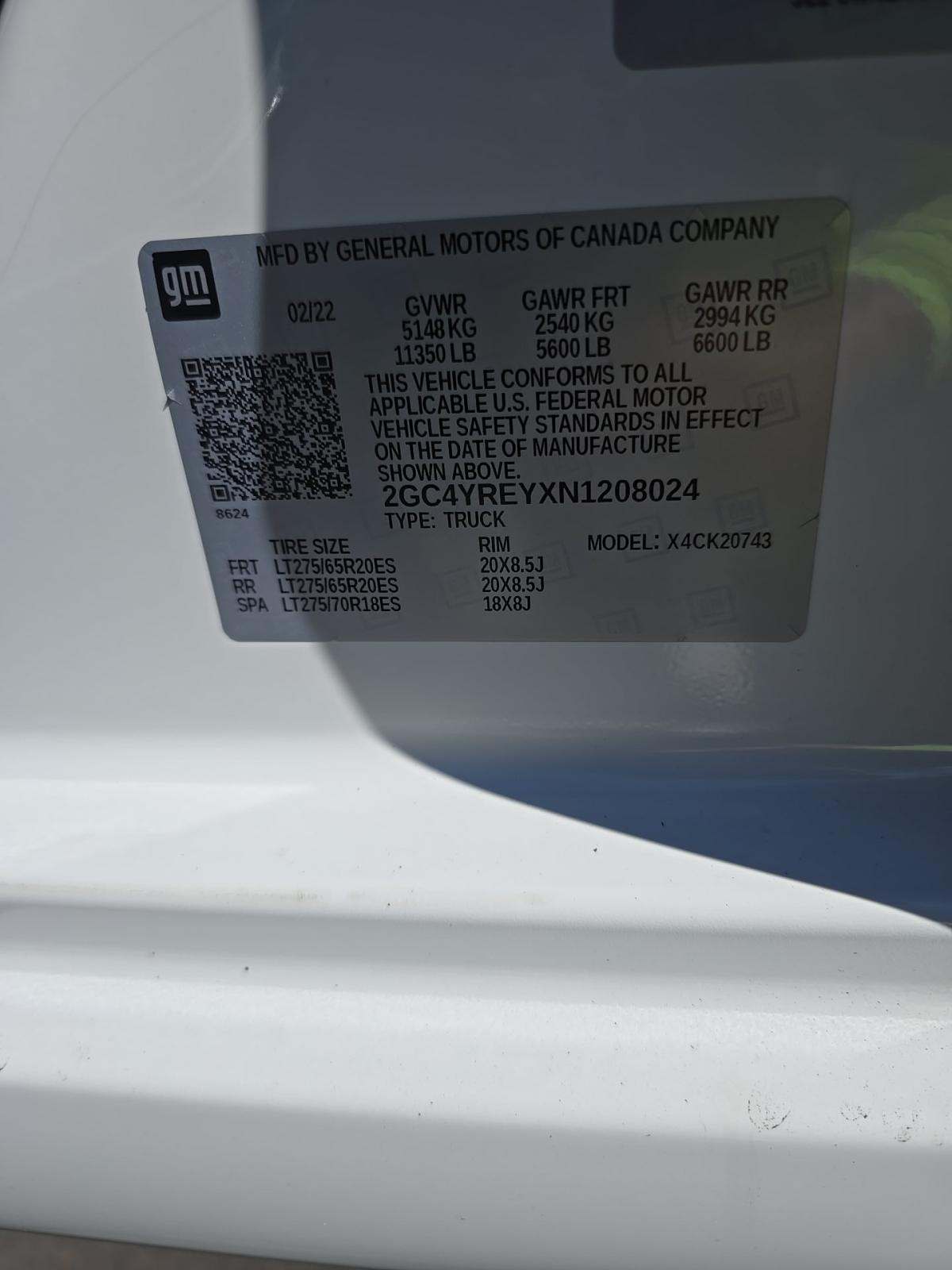 2022 Chevrolet Silverado 2500HD High Country AWD