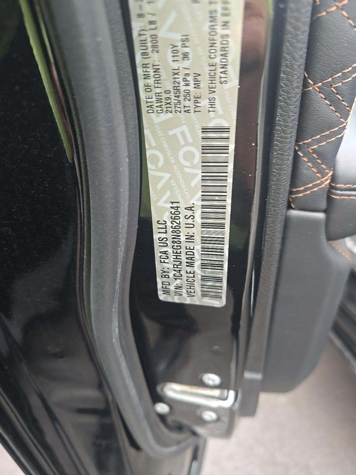 2022 Jeep Grand Cherokee Summit Reserve AWD