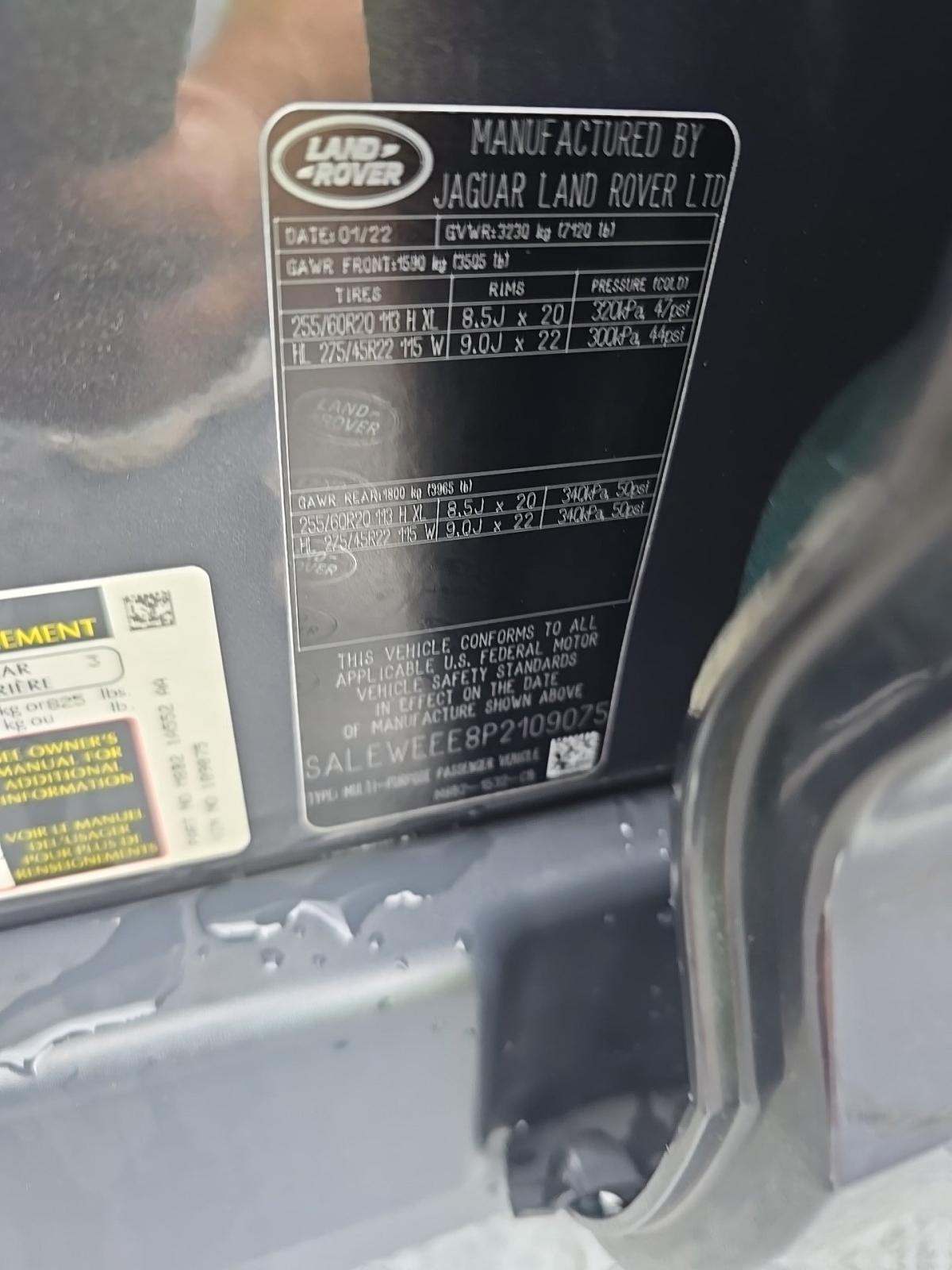 2023 Land Rover Defender 110 V8 Carpathian Edition AWD