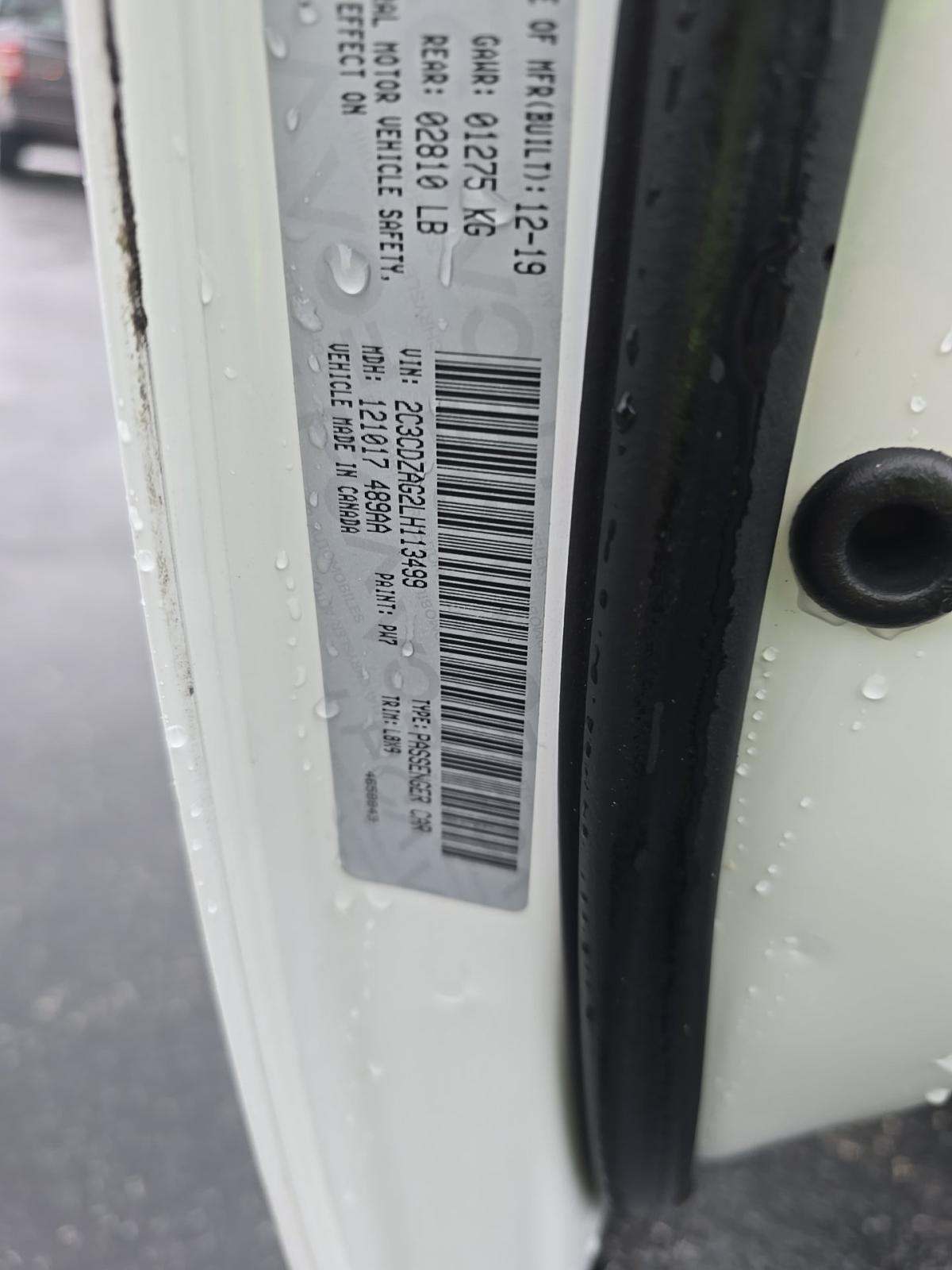 2020 Dodge Challenger SXT RWD