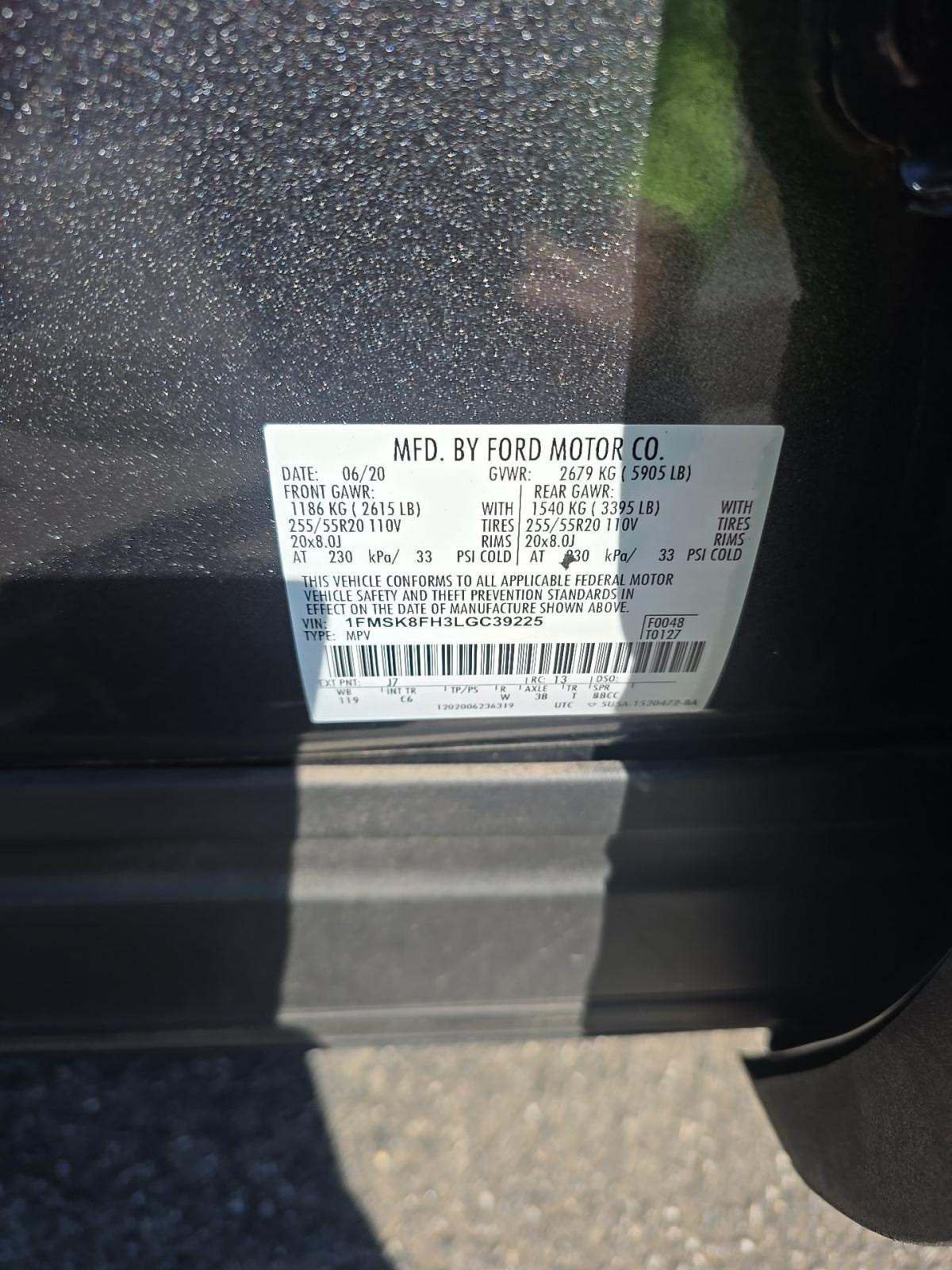2020 Ford Explorer Limited AWD