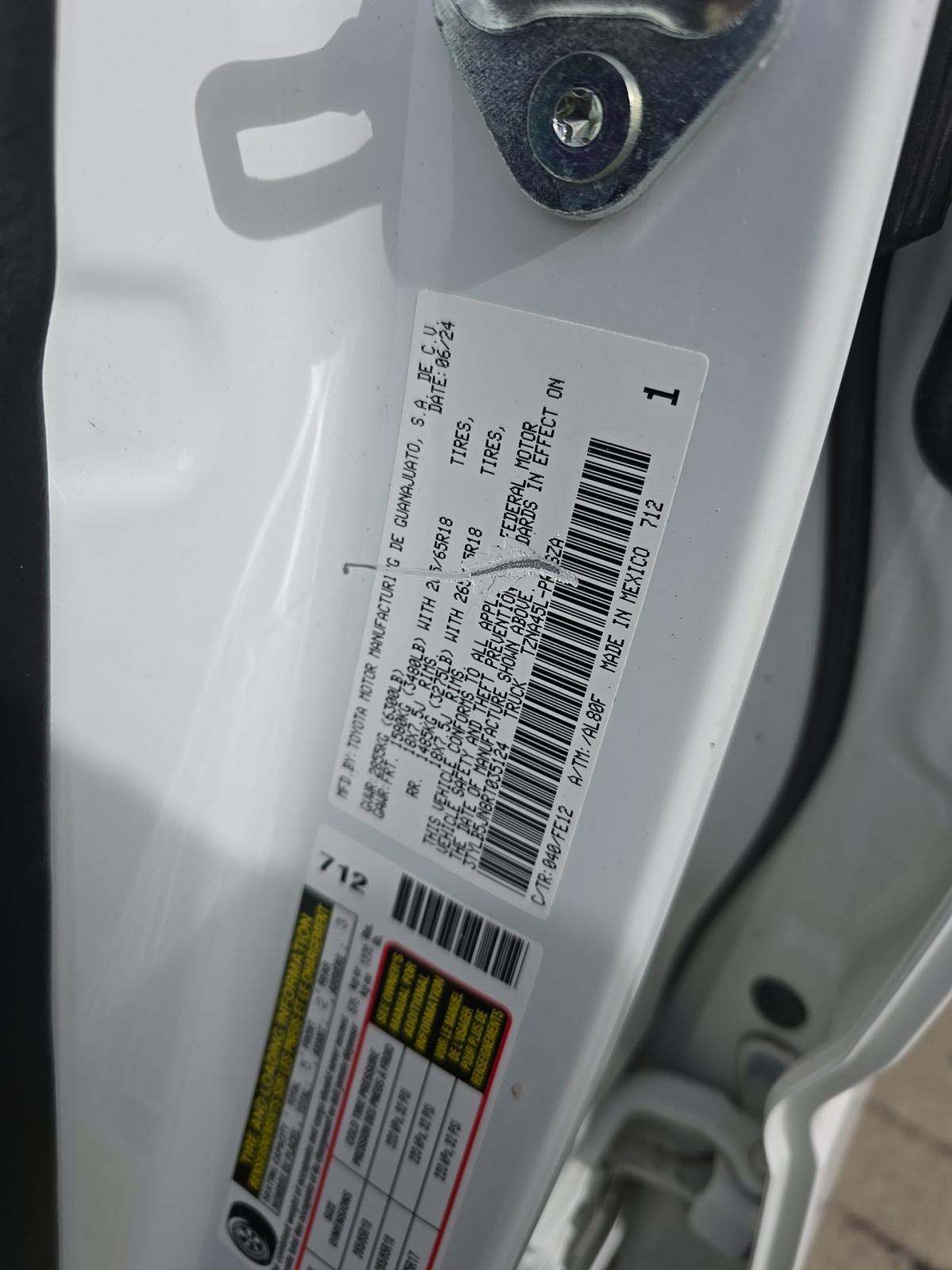 2024 Toyota Tacoma TRD Sport AWD