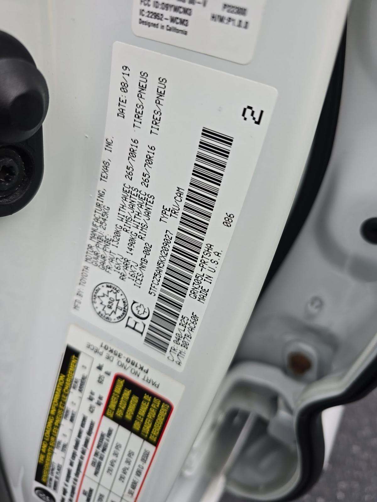 2019 Toyota Tacoma TRD Off-Road AWD