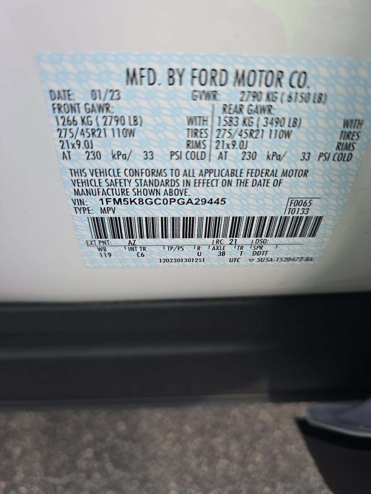 2023 Ford Explorer ST AWD