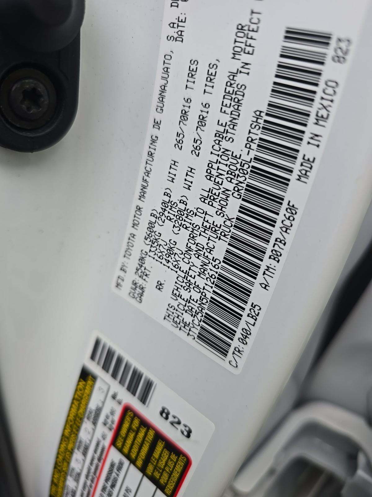 2023 Toyota Tacoma TRD Pro AWD