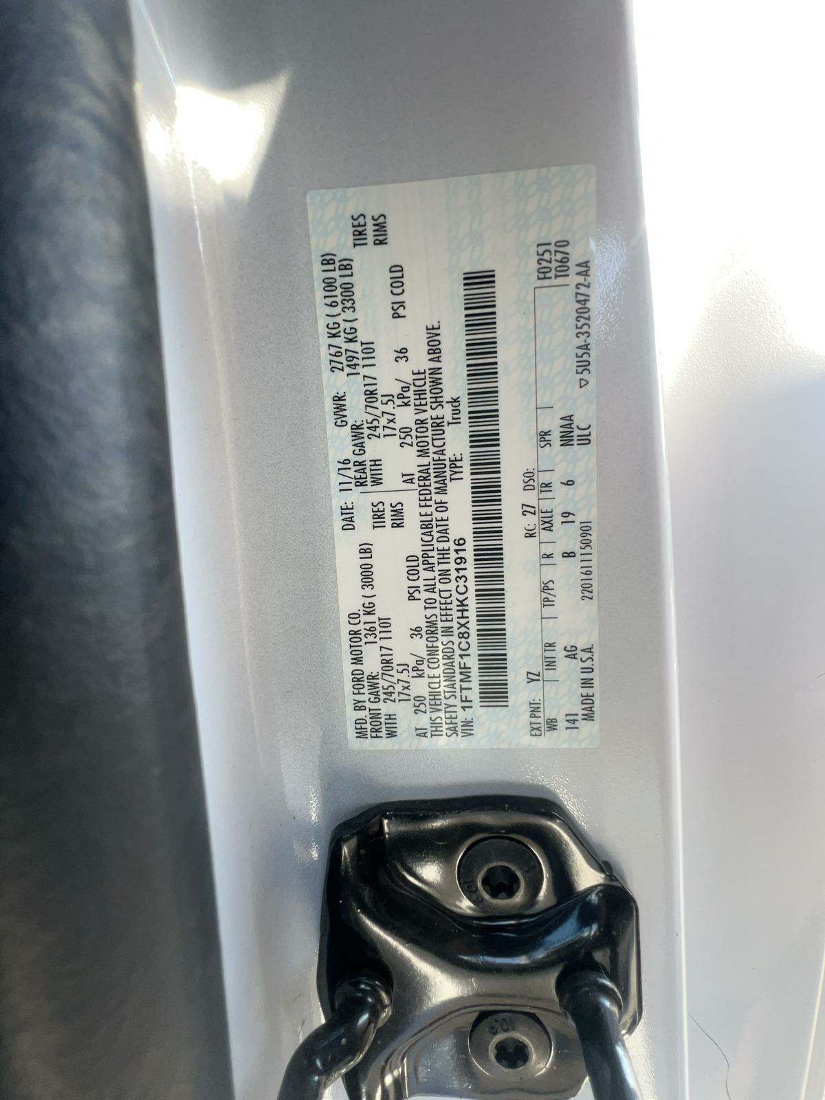 2017 Ford F-150 XL RWD