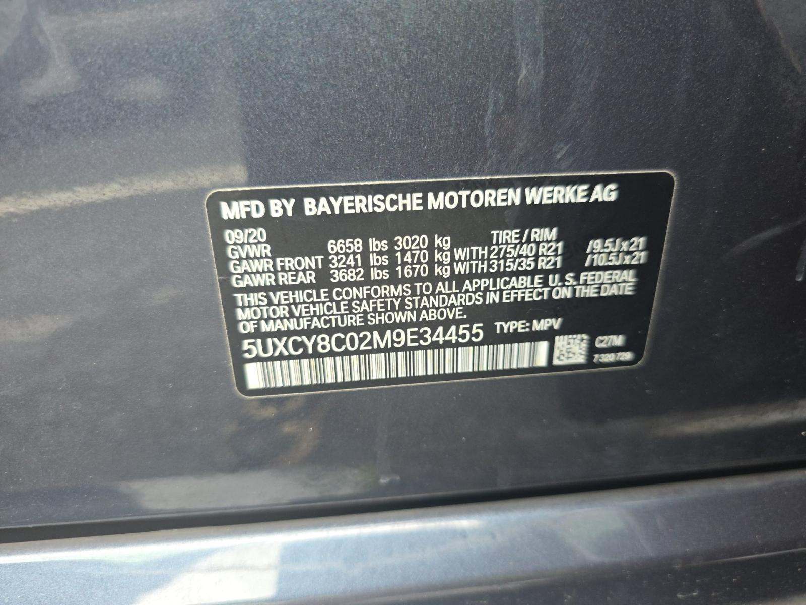 2021 BMW X6 M50i AWD