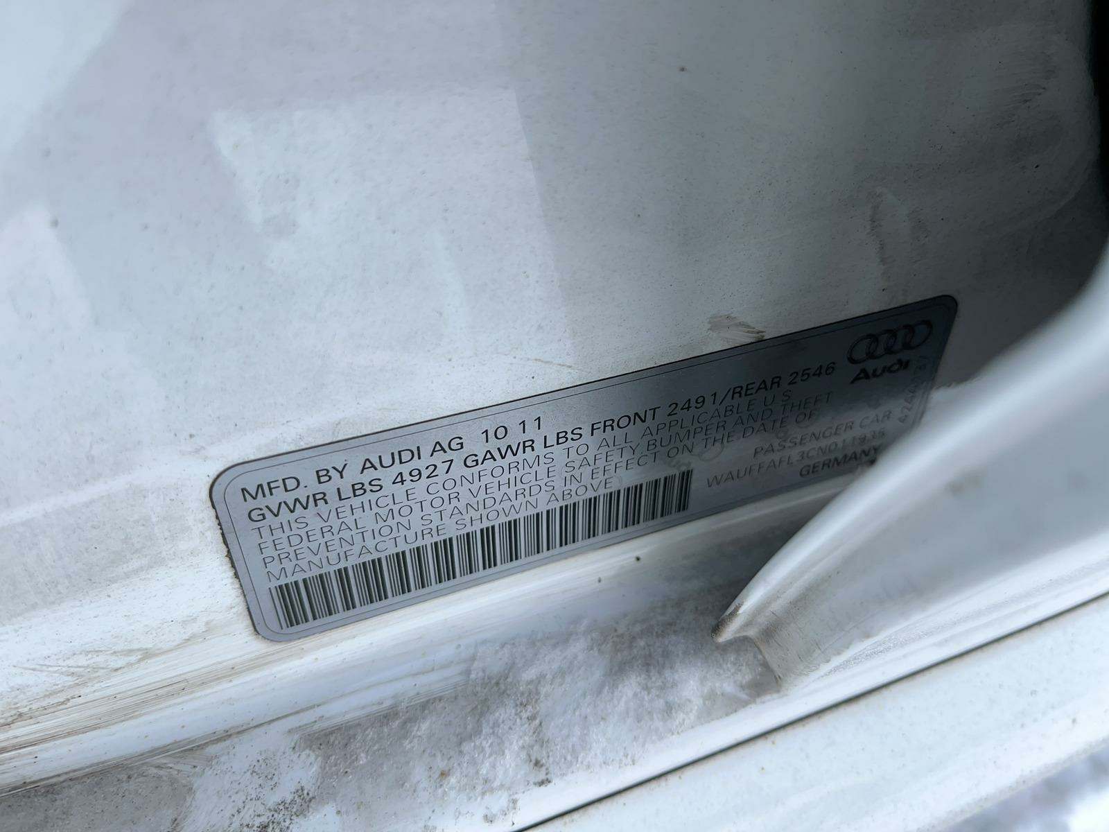 2012 Audi A4 2.0T Premium Plus AWD