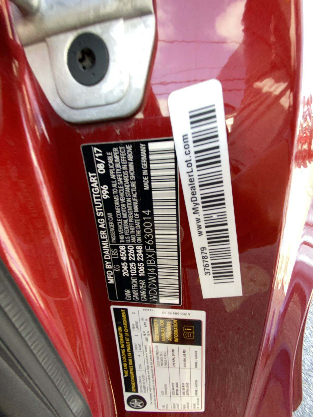 2018 Mercedes-Benz C-Class C 300 RWD