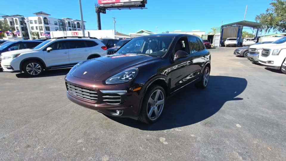 2017 Porsche Cayenne Platinum Edition