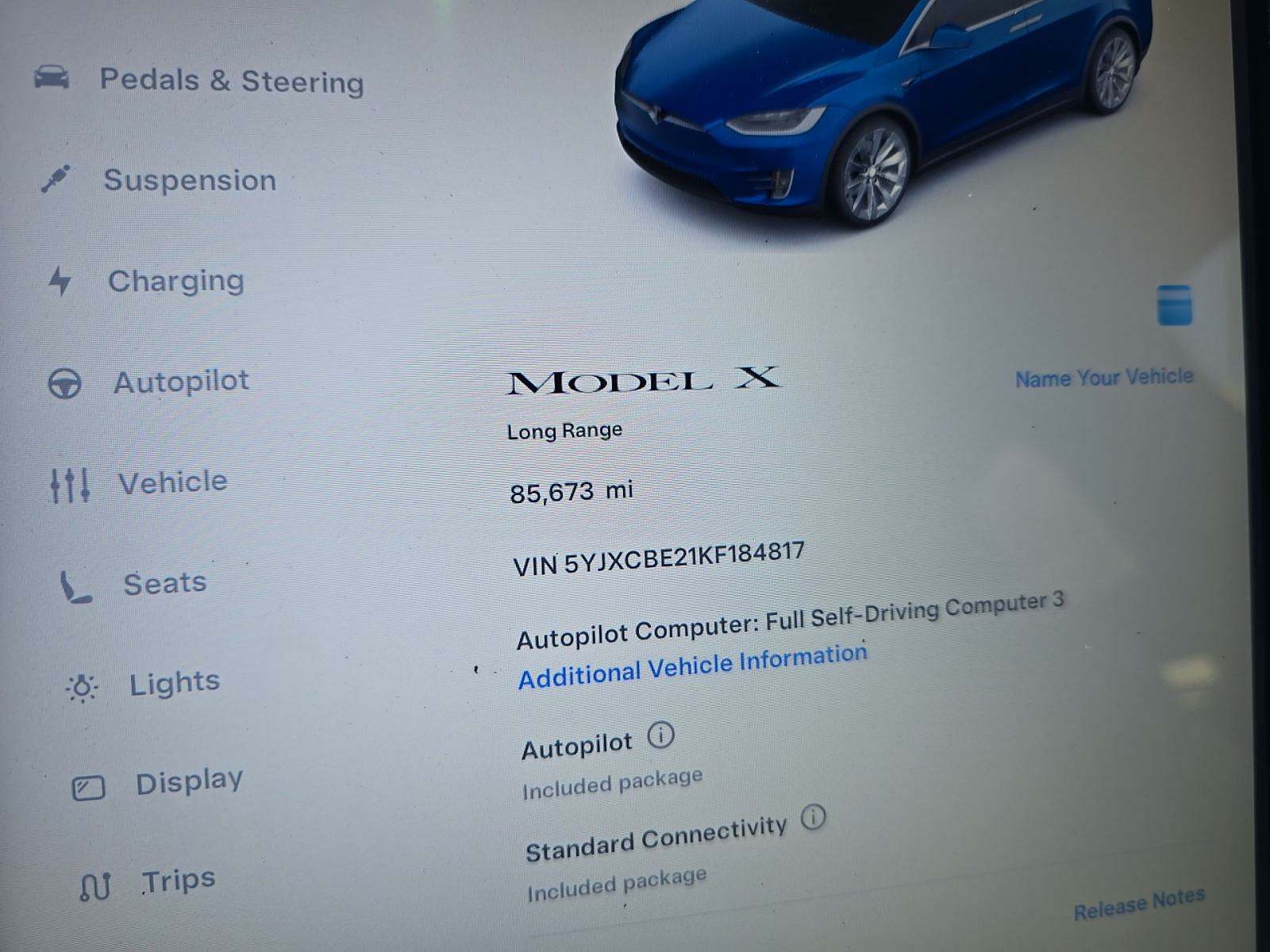 2019 Tesla Model X Long Range AWD