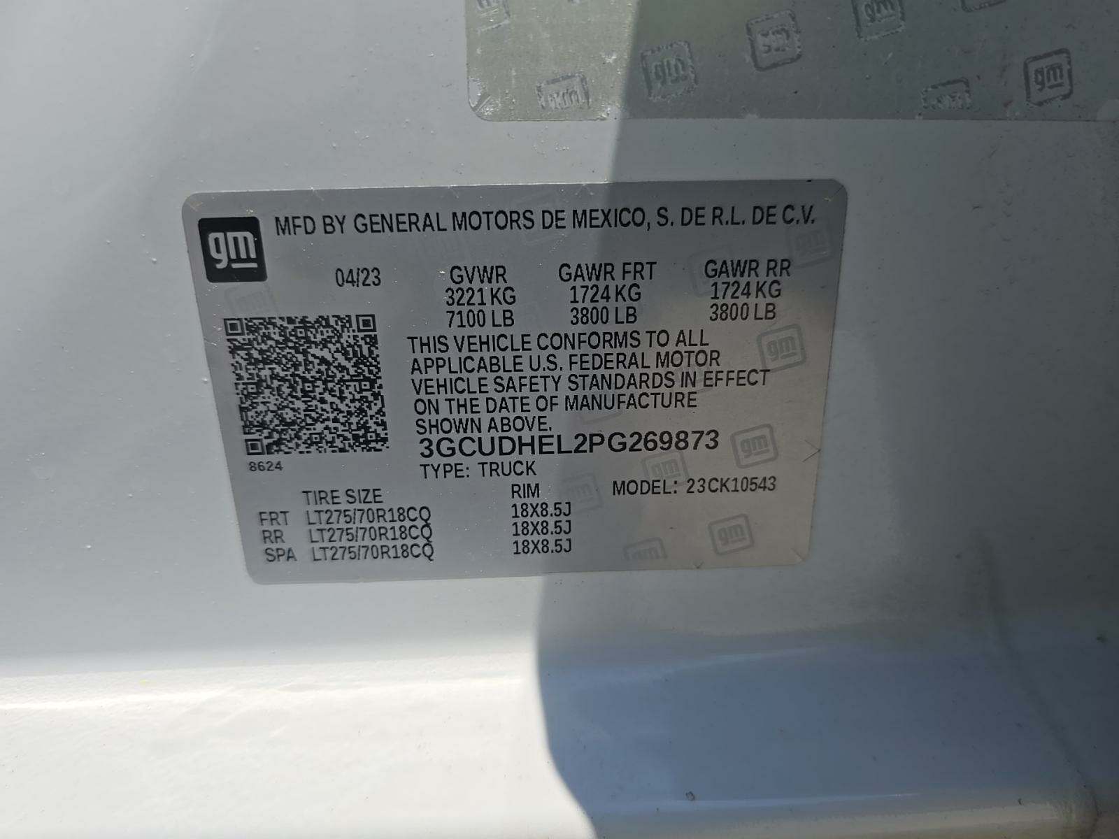 2023 Chevrolet Silverado 1500 ZR2 AWD