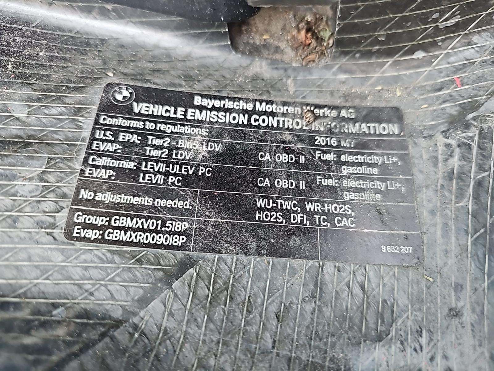 2016 BMW i8 Base AWD