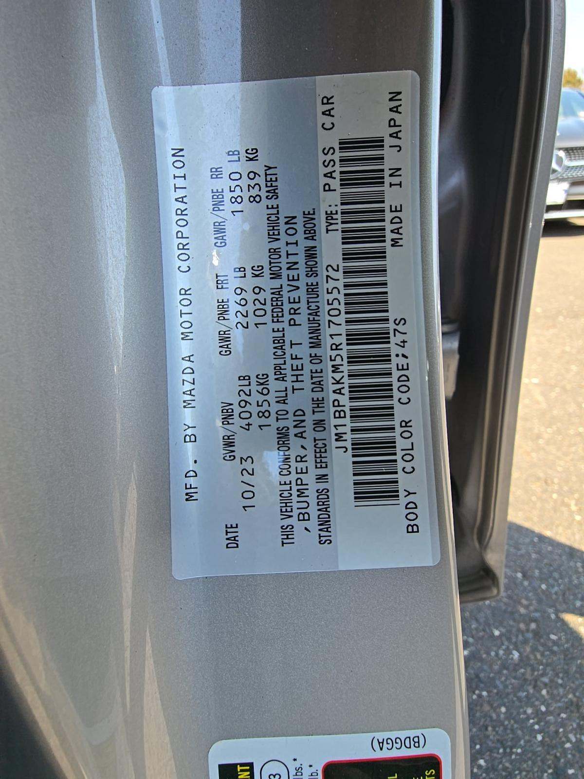 2024 MAZDA MAZDA3 2.5 S FWD