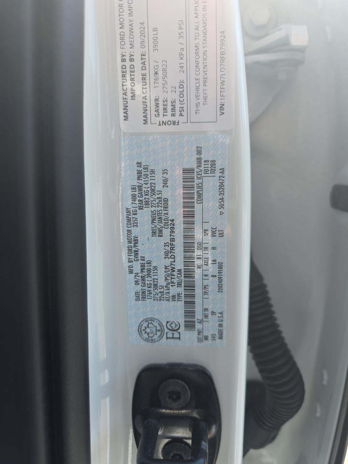 2024 Ford F-150 Hybrid Platinum AWD