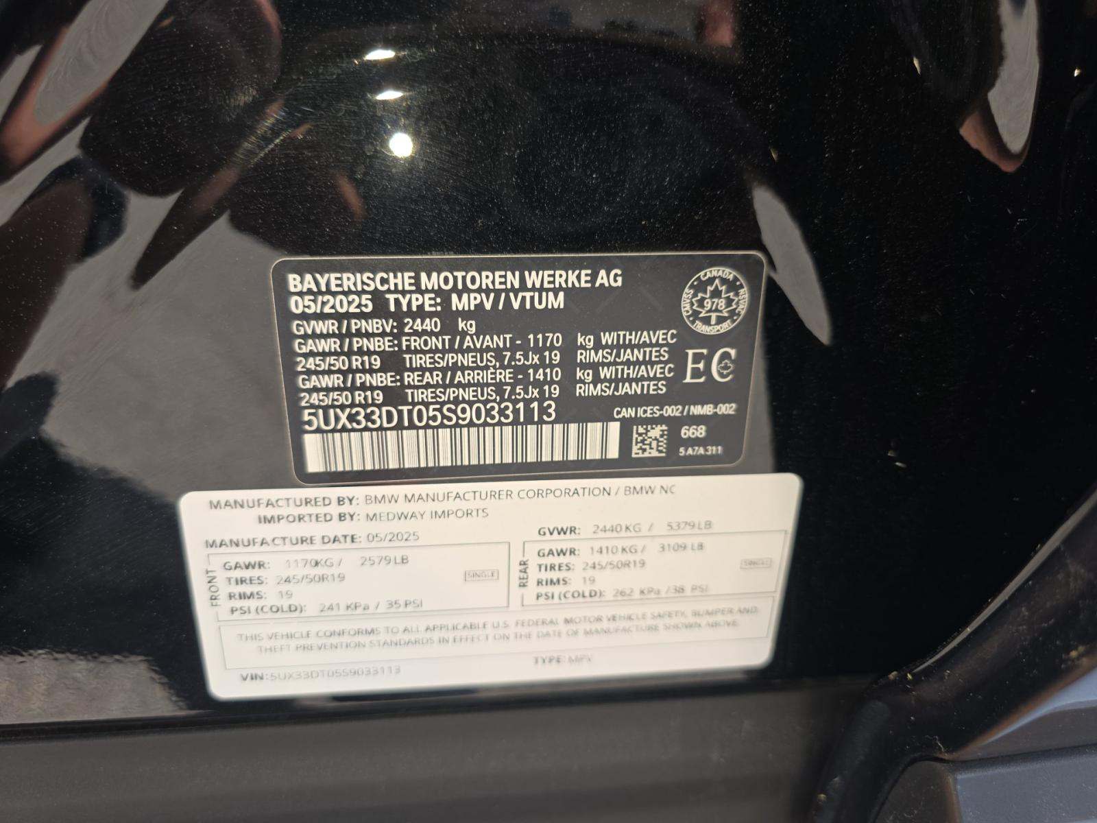 2025 BMW X4 xDrive30i AWD