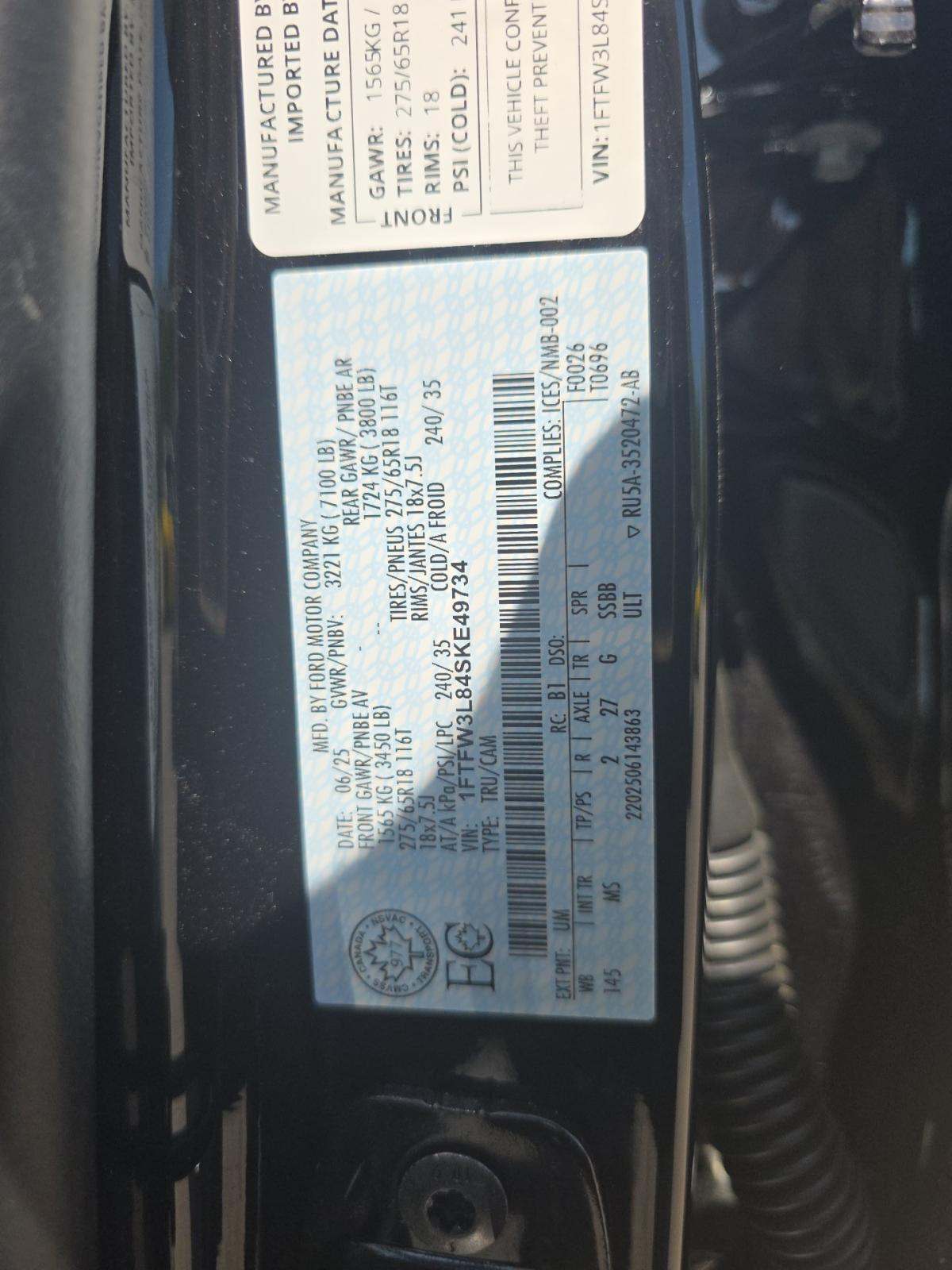 2025 Ford F-150 XLT AWD