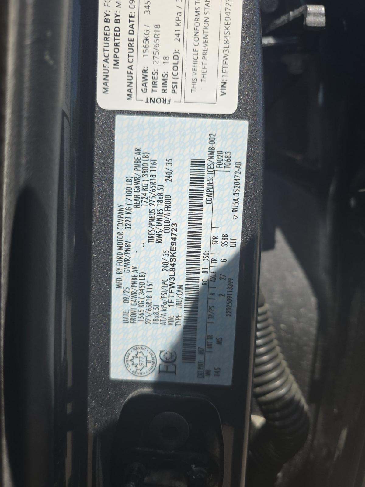2025 Ford F-150 XLT AWD