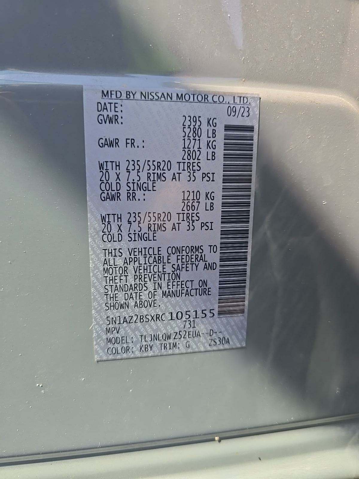 2024 Nissan Murano SV AWD