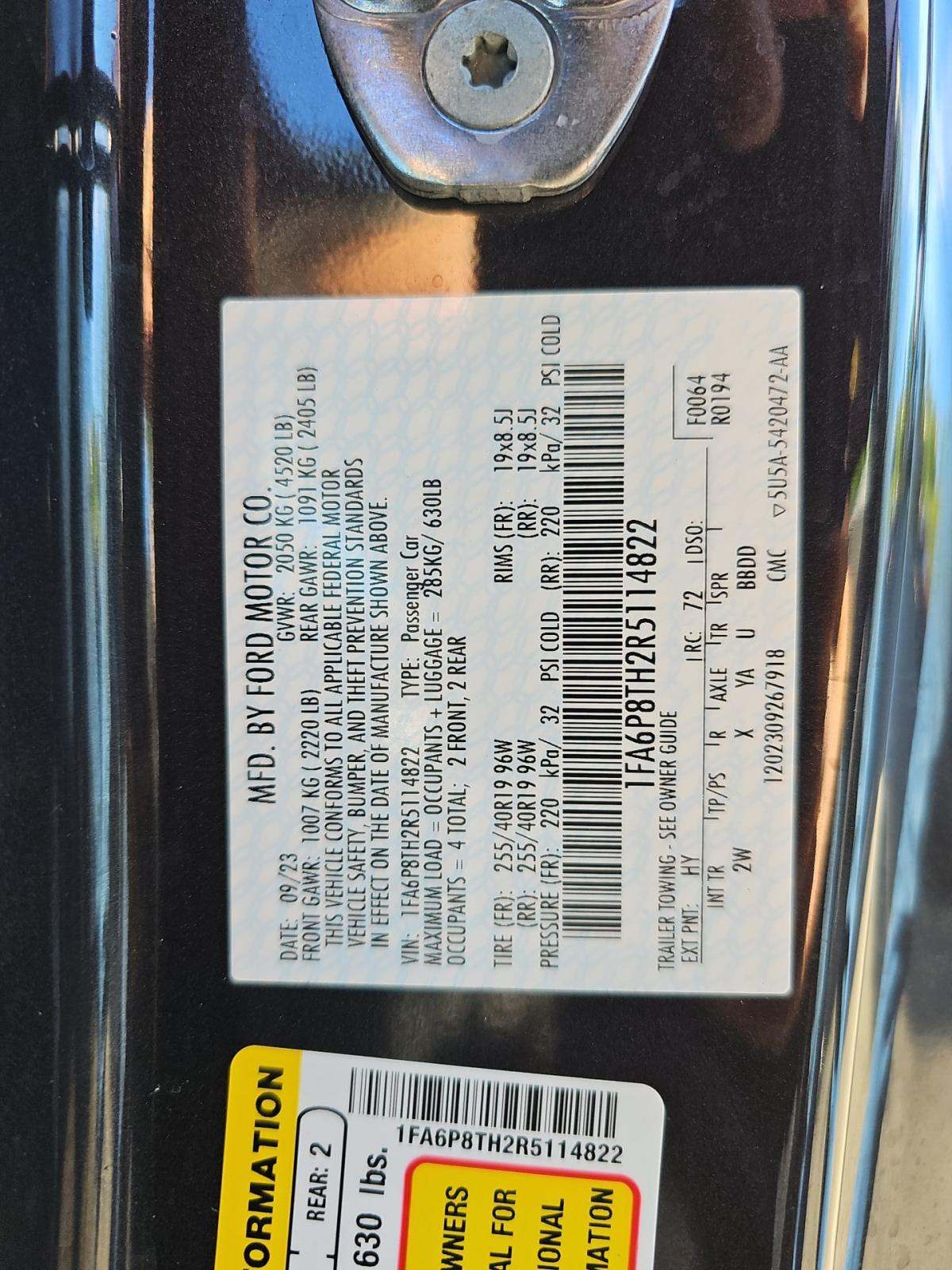 2024 Ford Mustang EcoBoost RWD