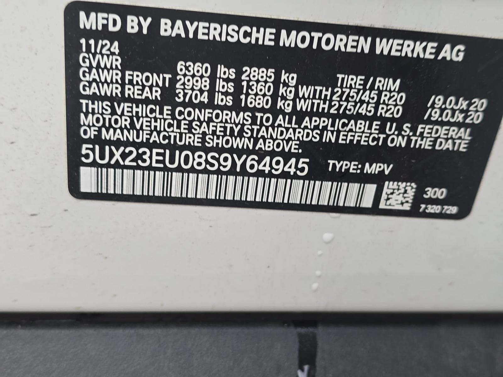2025 BMW X5 xDrive40i AWD