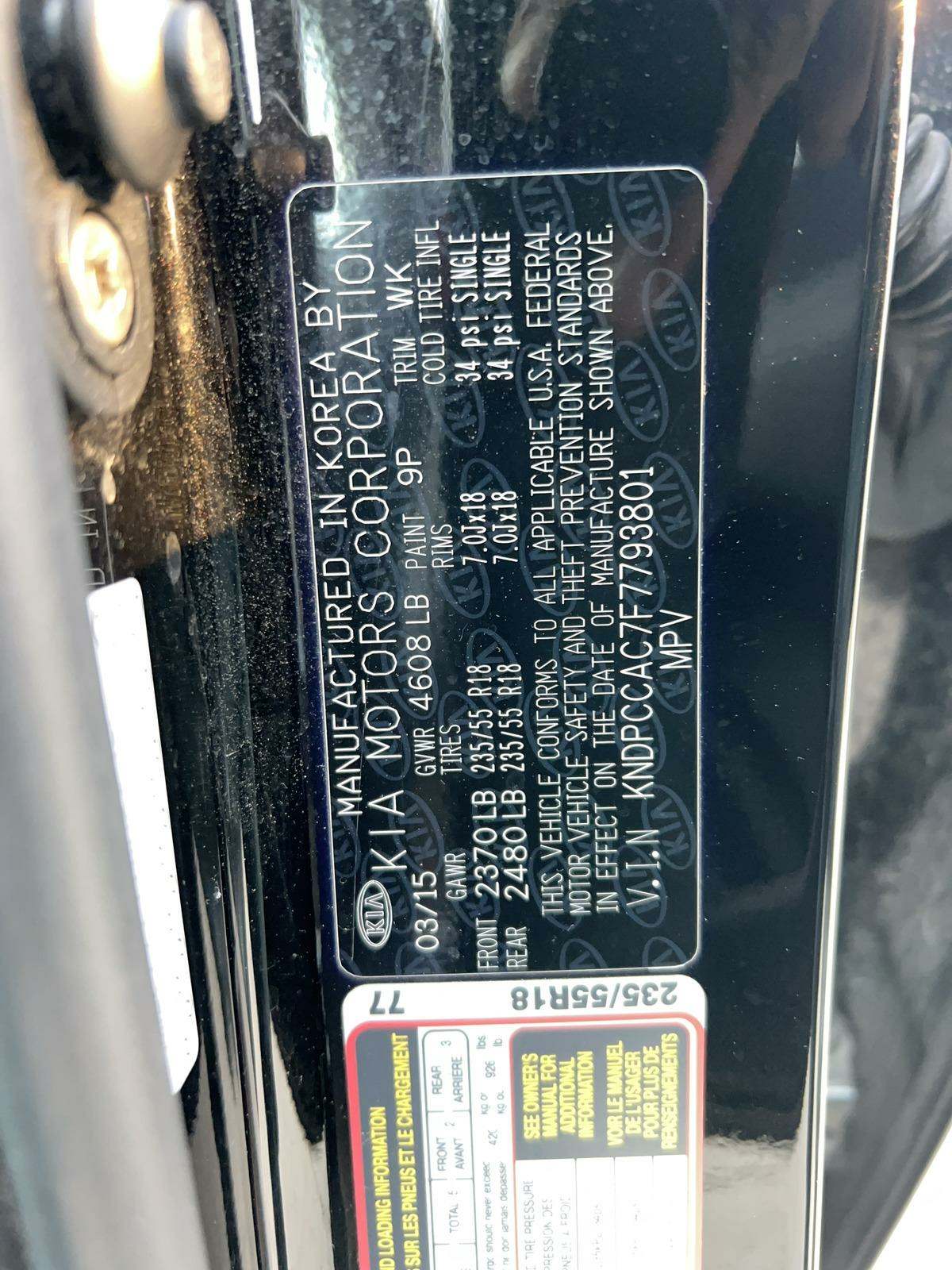 2015 Kia Sportage EX AWD