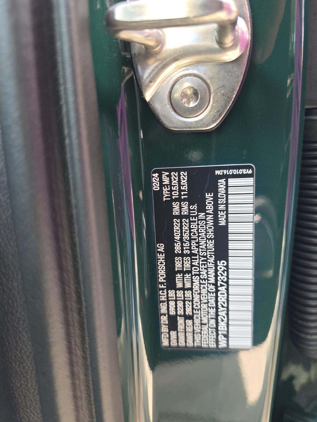 2024 Porsche Cayenne Turbo GT AWD