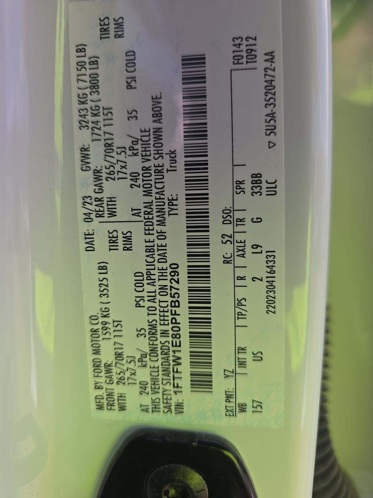 2023 Ford F-150 XLT AWD