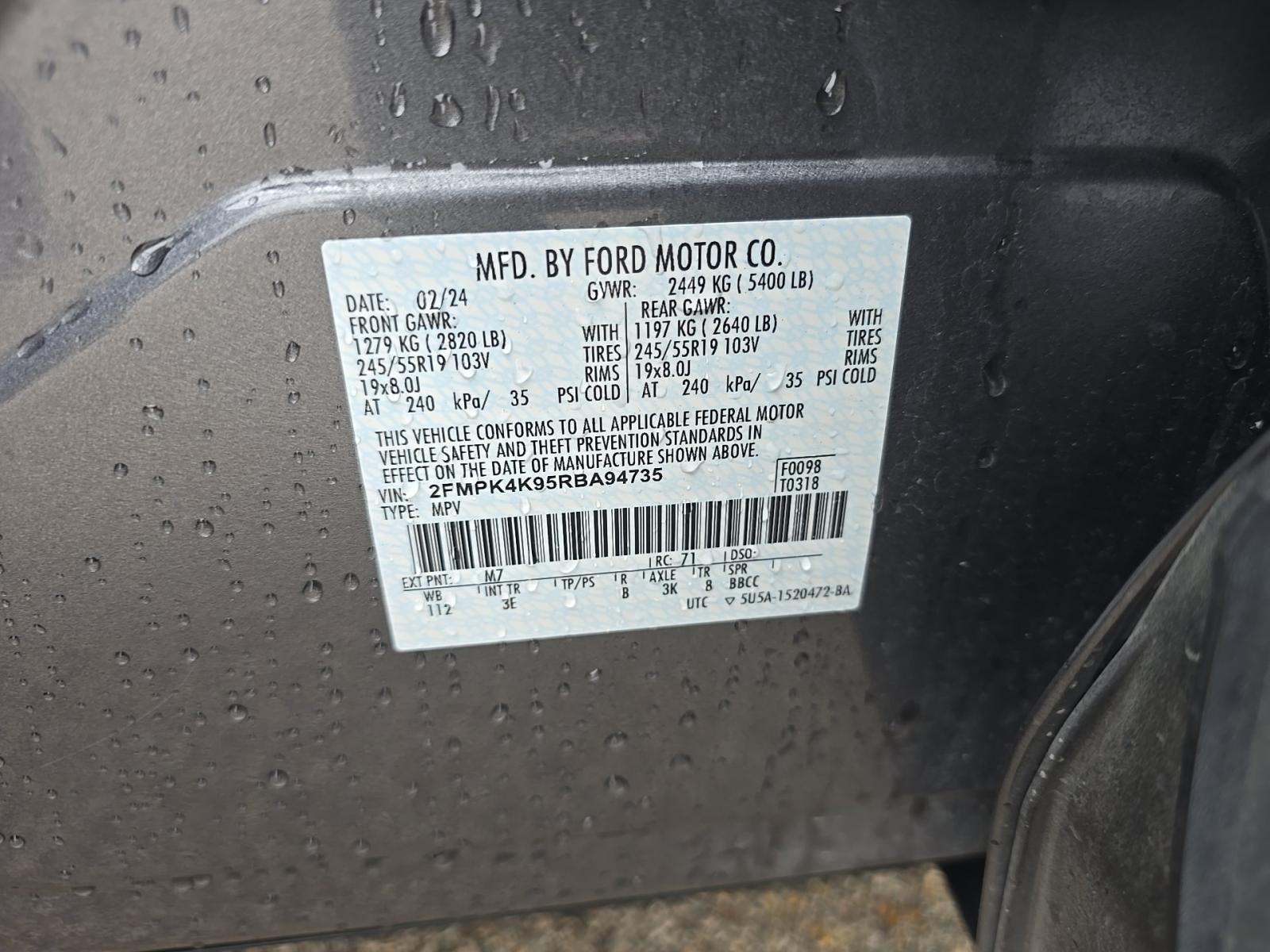 2024 Ford Edge Titanium AWD