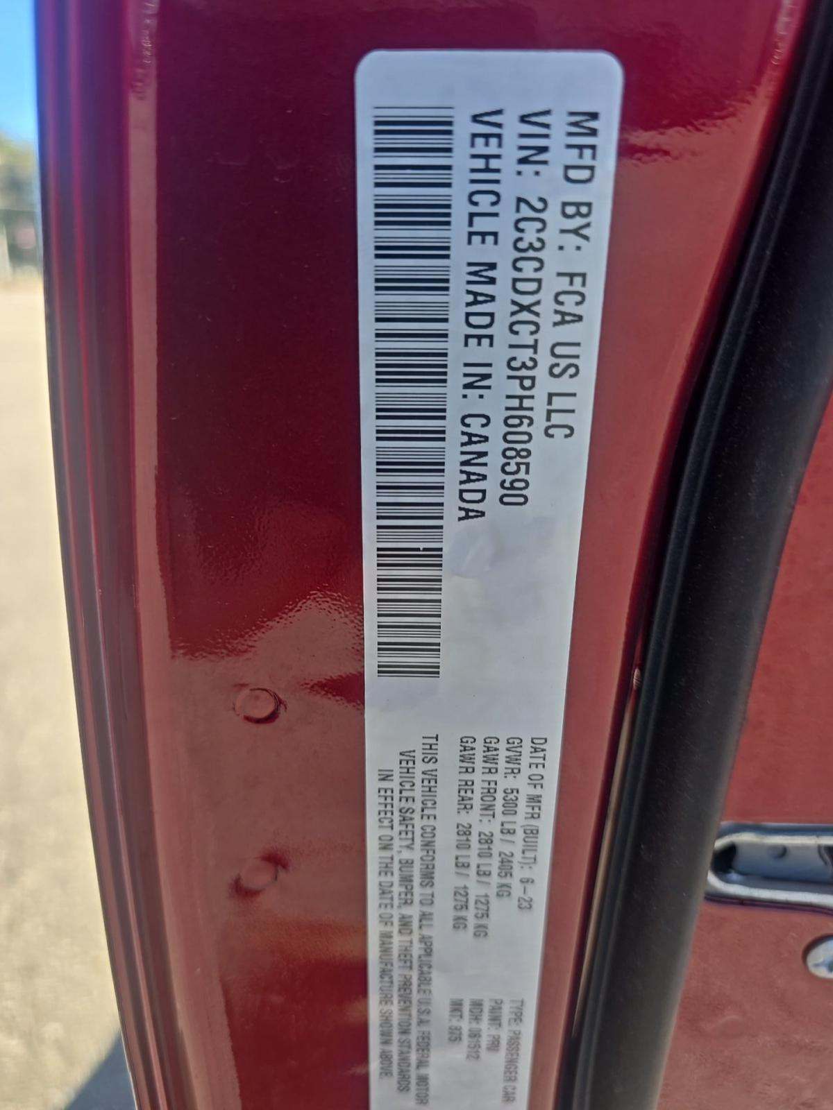 2023 Dodge Charger R/T RWD