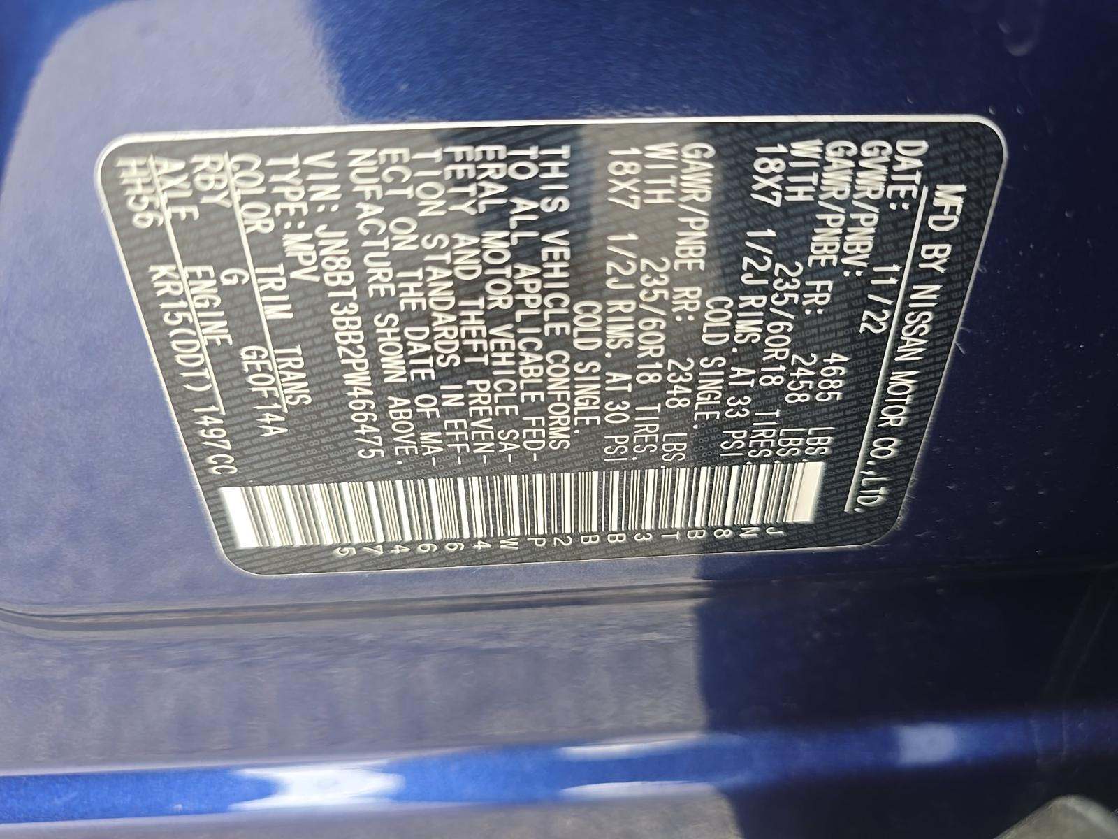 2023 Nissan Rogue SV AWD