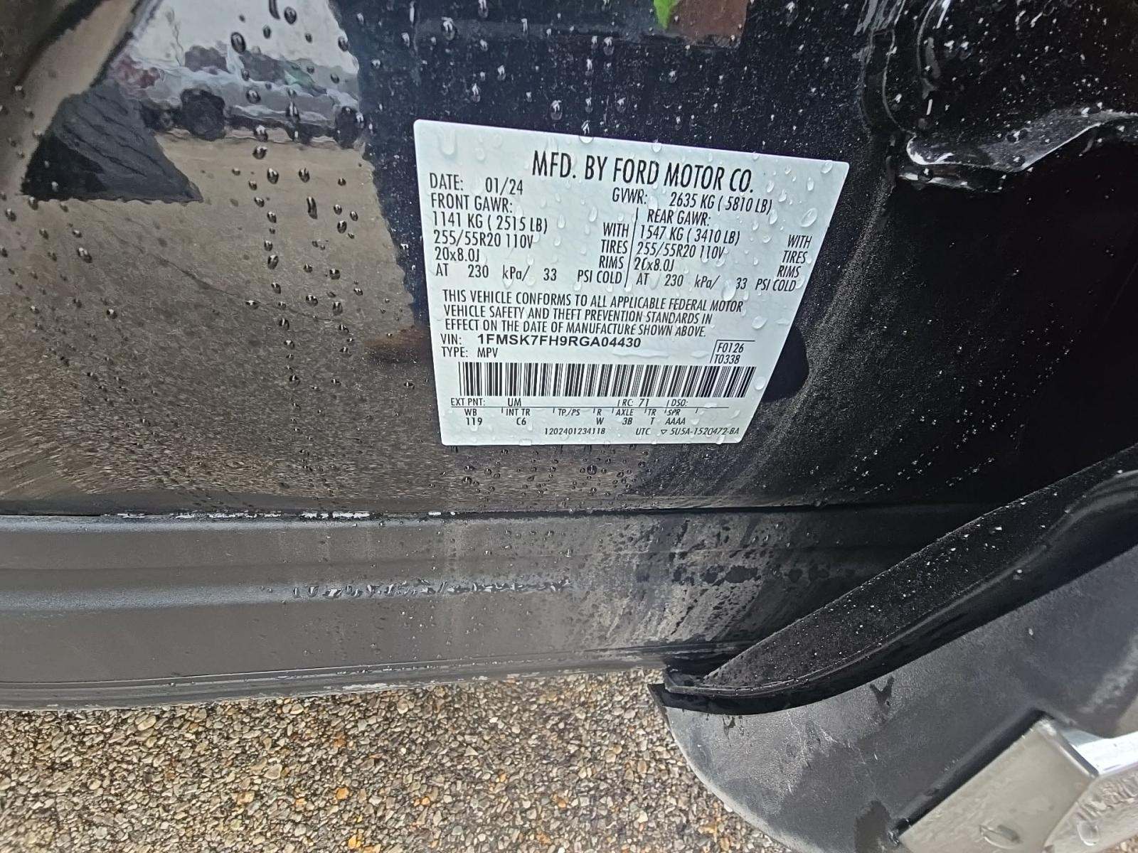 2024 Ford Explorer Limited RWD