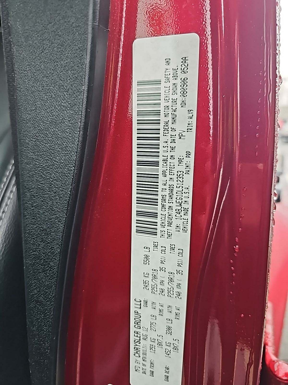 2013 Jeep Wrangler Unlimited Sahara AWD