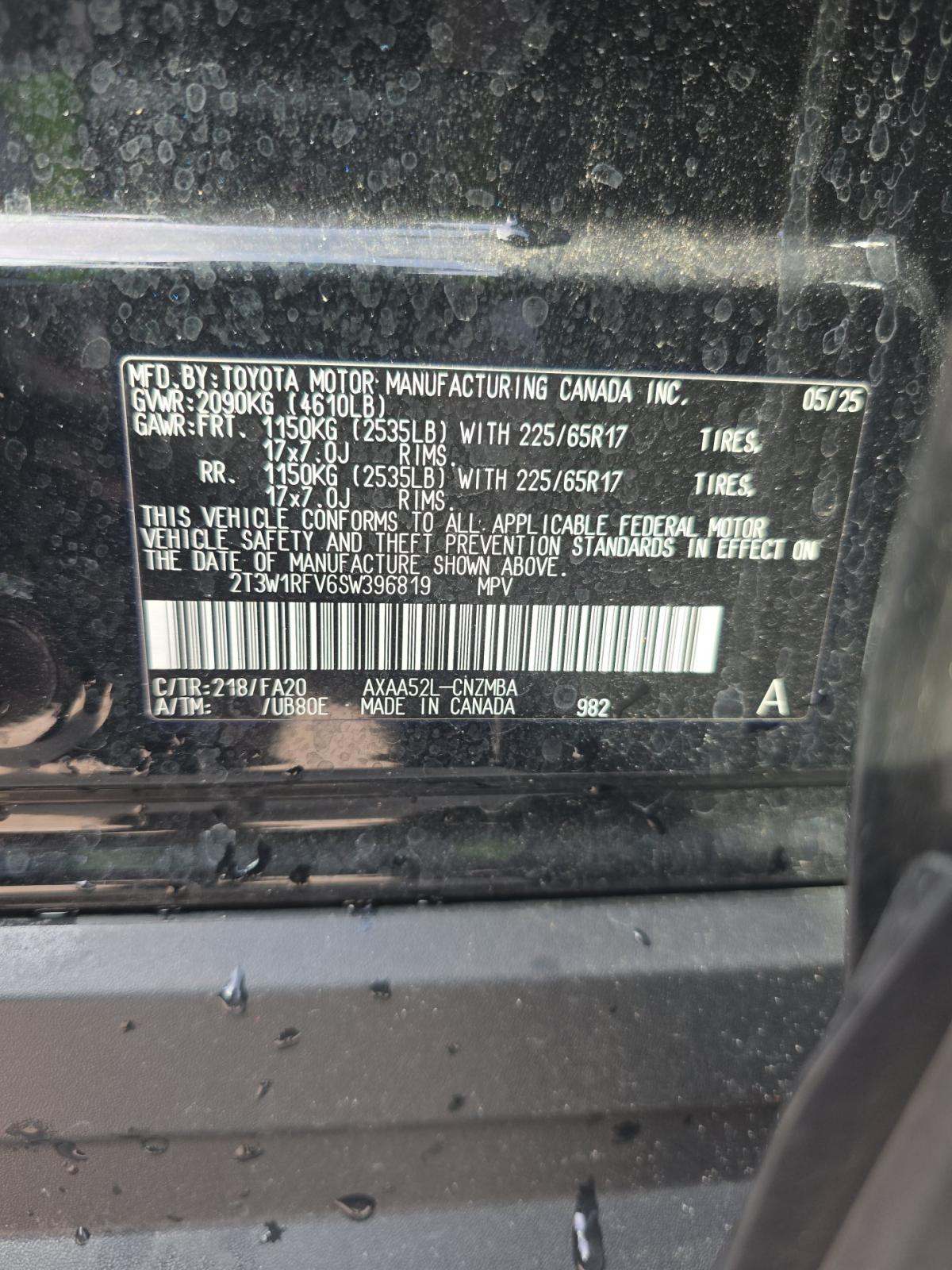 2025 Toyota RAV4 XLE FWD