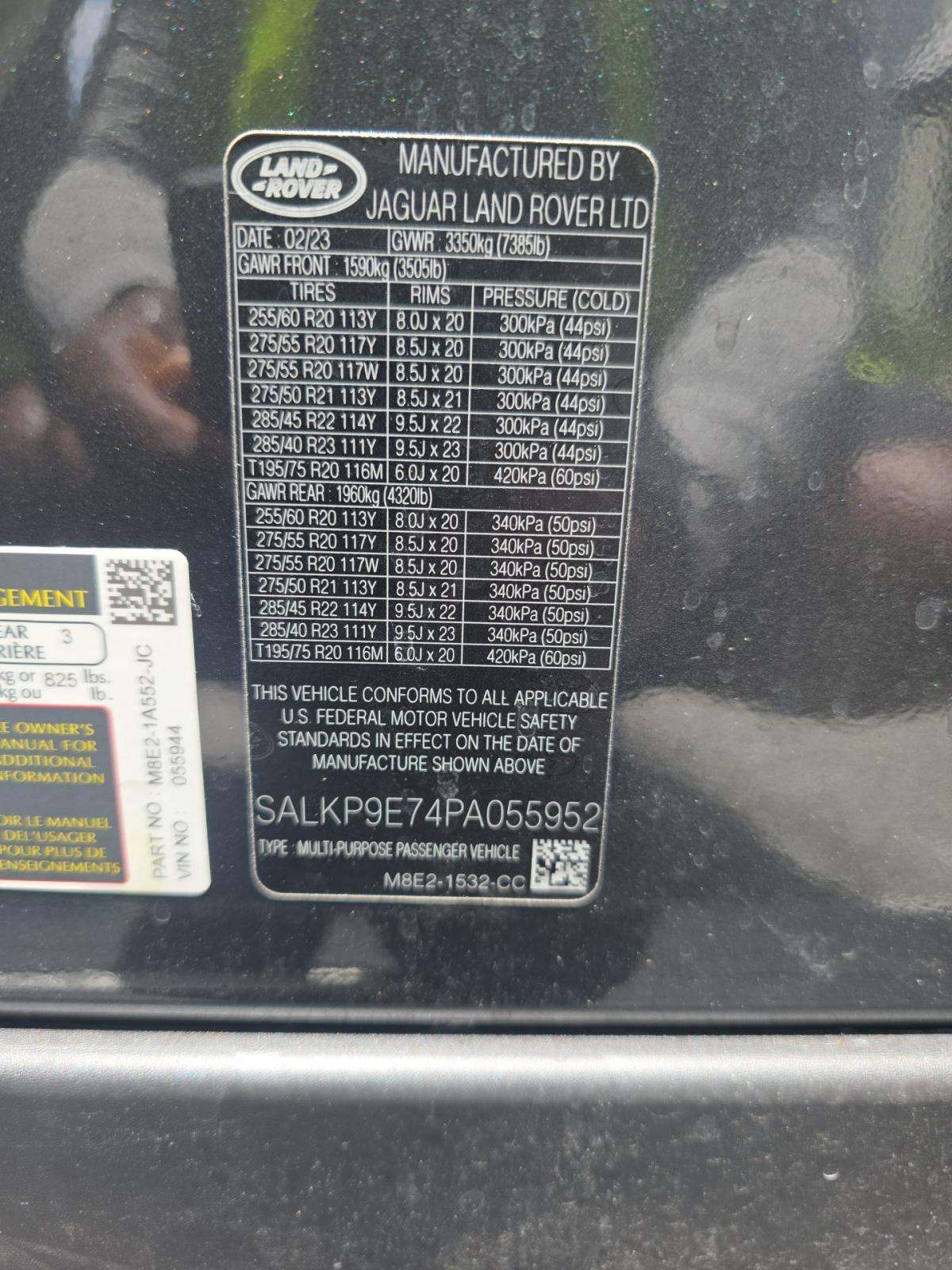 LAND ROVER RANGE ROVER - 5