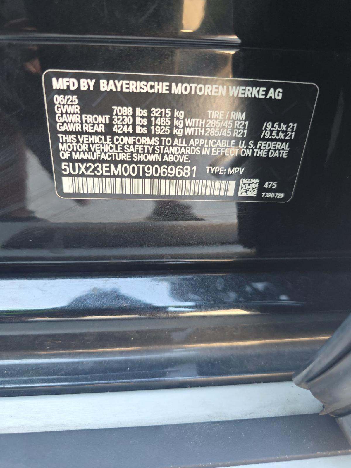 2026 BMW X7 xDrive40i AWD